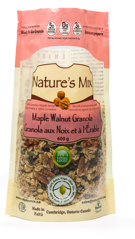 Nature Mix's- Maple Walnut Granola- 600g